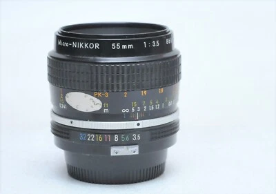 Nikon Micro Nikkor 55mm f/2.8 MF Lens - Image 1 of 4