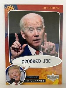 Joe Biden 2022 Decision Update TRUMP NICKNAMES Insert #NN2 - CROOKED JOE - Bild 1 von 2