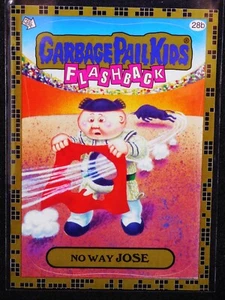 GPK 2011 Flashback Series 2, GOLD Border Parallel Card #28b No Way JOSE, FB2 FS2 - Picture 1 of 2