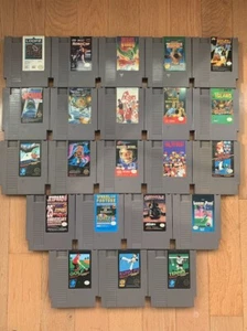 U PICK! Nintendo NES Spiele Adeventure Island Loopz Sky Shark Lunar Pool Slalom - Bild 1 von 5