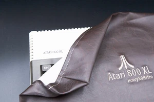 Atari 800 XL - dust cover (handmade , embroidery personalization) - Afbeelding 1 van 6
