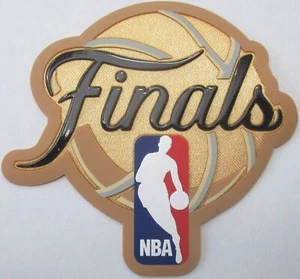 Parche de camiseta OFICIAL 2022-25 Temporada Campeonato Finales de la NBA Auténtico IRON ON - Imagen 1 de 1