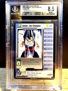 DBZ CCG DRAGON BALL Z GOHAN THE CHAMPION LV1 #54 LIMITED BGS 8,5 NM-MT+ PUNTEGGIO 01 - Foto 1 di 2