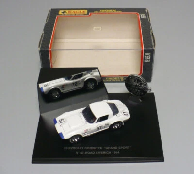 CHEVROLET CORVETTE "GRAND SPORT" N.67 ROAD AMERICA 1964 -1:43 UNIVERAL HOBBIES - Immagine 1 di 4