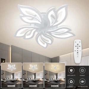 Ceiling Light 70W LED Dimmable Modern Flower Chandelier APP Remote Living Room - Picture 1 of 19