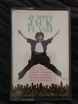 Jumpin' Jack Flash -Movie Soundtrack (Cassette Tape) Whoopi Goldberg - Image 1 of 3