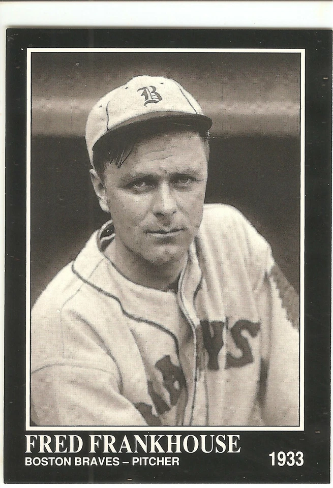 FRED FRANKHOUSE CONLON COLLECTION BASEBALL CARD #498 - Image 1 of 1