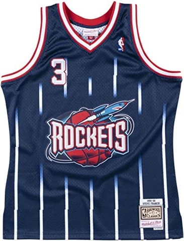 1999-2000 Mitchell & Ness Steve Francis NBA Swingman Jersey Houston Rockets Cover