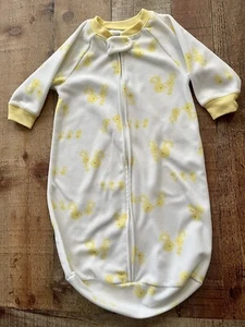 Carter's Unisex Chick Fleece Zip-Up Sleep Sack Bag (SMALL 0-9 MONTHS) - Picture 1 of 9