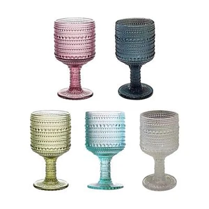 Weinbecher französisches stilvolles Glas für Freunde Geschenk für den täglichen Gebrauch Bar - Bild 1 von 13