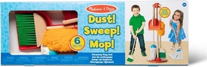 Melissa & Doug Let's Play House! Dust Sweep Mop Set - Pretend Play Cleaning Toy - Picture 1 of 3