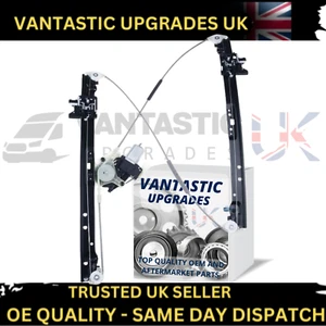 FITS LAND ROVER DISCOVERY 5 FRONT LH PASSENGER WINDOW REGULATOR & MOTOR-LR083211 - Picture 1 of 8