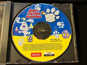Blue's Clues: Blue's 123 Time Activities CD-ROM Game Win/Mac (1999) AS PICTURED - Picture 1 of 2