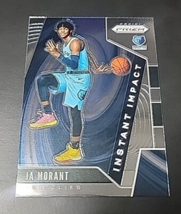 2019-20 PANNINI PRIZM JA MORANT ROOKIE INSERT INSTANT IMPACT #12