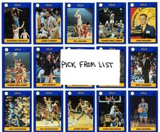 1991 UCLA COLLEGIATE COLLECTION SINGLES----------PICK FROM LIST-----------------