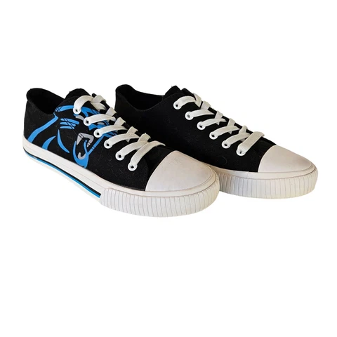 NFL Carolina Panthers Football Chuck Style Shoes Foco Men's Size 8 Cover