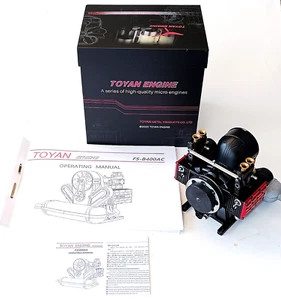 TOYAN FS-B400 Motor 14cc Vierzylinder Viertakt Boxer fertig aufgebaut neu - Bild 1 von 16