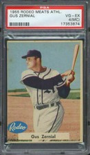 1955 Rodeo Meats Gus Zernial PSA 4 (MC) Kansas City Athletics