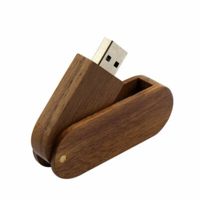 MICRO RIVER Wooden Bamboo USB 3.0 Flash Drive 64GB 32GB 16GB 8GB USB Stick 2.0 Swivel Memory