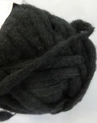 (99 €/kg): 100 g KOSMOS, f.megafetten Maschenspaß, SMC, Fb. 99 schwarz  # 3208 - Bild 1 von 2