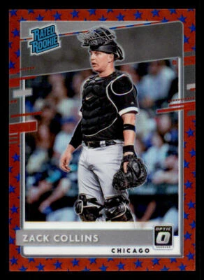 2020 Donruss Optic Liberty #71 Zack Collins RR /45 - Image 1 of 2