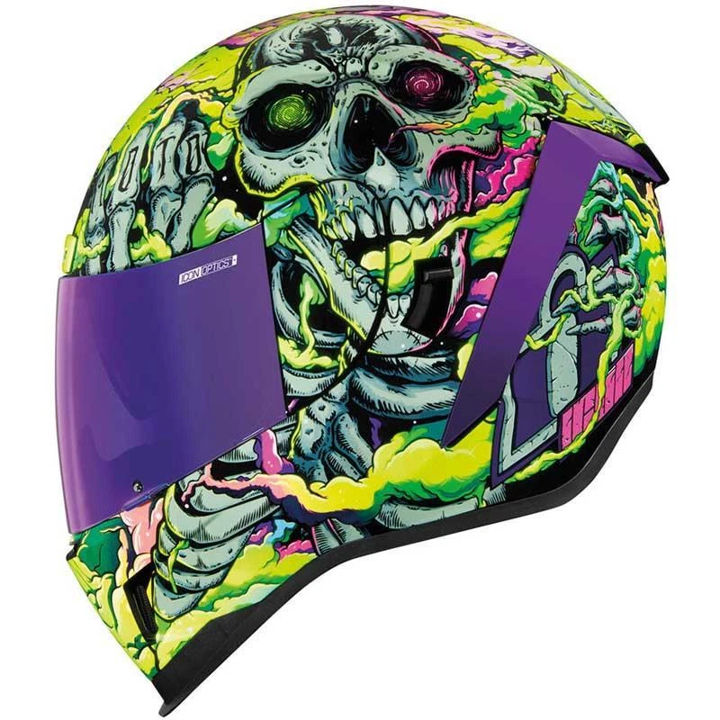 紫色尺寸XXL 摩托车和重型机车头盔| eBay