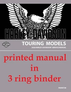 Printed Service Repair Work Shop Manual 2020 Harley Davidson FLHTK Ultra Limited - Picture 1 of 21