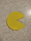 Pac Man Logo 4.5in sign, game room decoration! (man cave, retro gaming, stocking