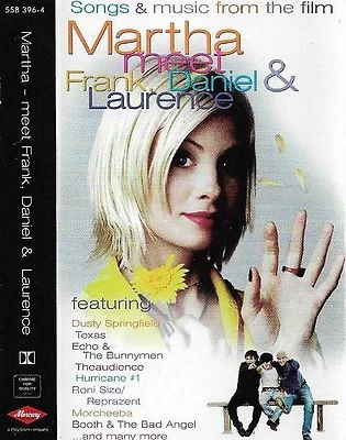 Various ‎Martha Meet Frank CASSETTE ALBUM film soundtrack PROMO rock pop drum n' - Image 1 of 4