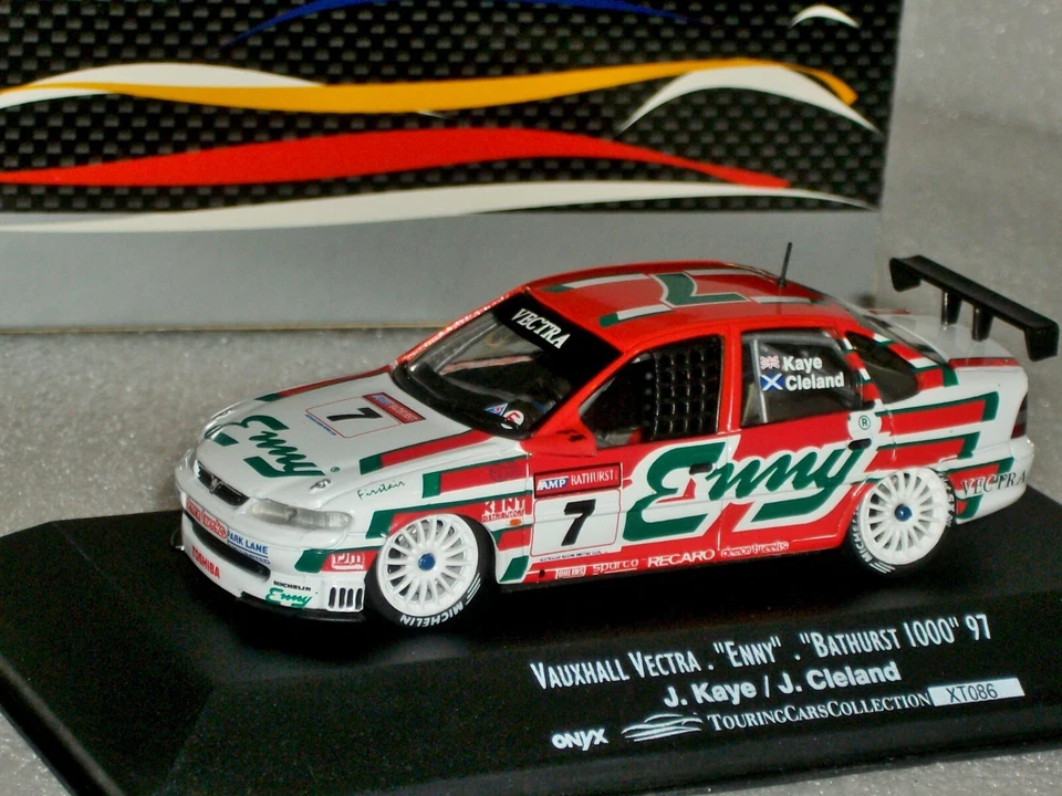 VAUXHALL VECTRA #7 KAYE / CLELAND BATHURST 1997 ONYX XT086 1/43 - Immagine 1 di 1