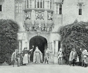 Hengrave Hall Tableaux Bury St Edmunds Pageant 1907 Photo Article G20 - Imagen 1 de 3