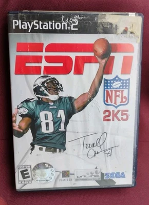 ESPN NFL 2K5 (PlayStation 2, 2004) Complete and Working. Tested - Image 1 of 4