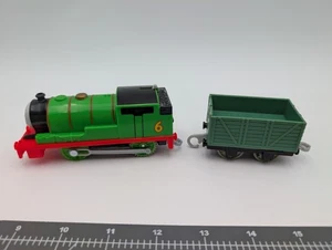 Mattel Thomas Train Trackmaster 2013 Percy Motorized Works Cars - Picture 1 of 14