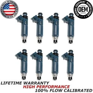 8x Inyectores de combustible OEM NUEVOS DENSO para Toyota Land Cruiser 1998-2004 4,7 L V8 - Imagen 1 de 6