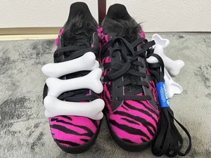 Adidas × Jeremy Scott BONES CAMPUS Pink Animal Print Sneaker Herren Größe US 10,5 - Bild 1 von 12