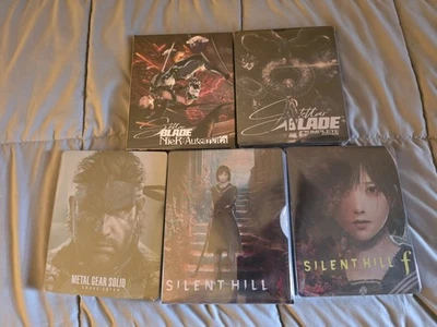 Lot of Custom Steelbooks - Stellar Blade, Metal Gear, Silent Hill, Nier, Nikke - Image 1 of 2