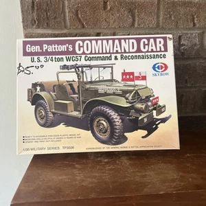 Skybow TP3506 Gen. Pattons Command Car U.S. 3/4 Ton WC57 Command & Recon 1/35 - Picture 1 of 3