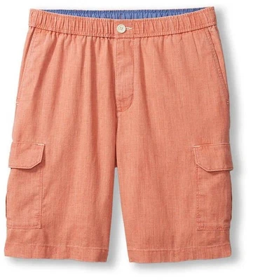 Tommy Bahama Mens XXL Linen the Dream 9" Cargo Shorts Canyon NWT $110 - Image 1 of 4