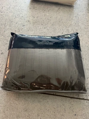 Ralph Lauren Reed Vintage Silver European Euro Pillow Sham - Image 1 of 4