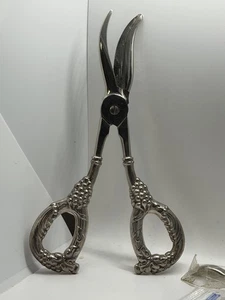 Vintage Grape Scissors or Shears. All sterling silver 75.8 Grams - Picture 1 of 4