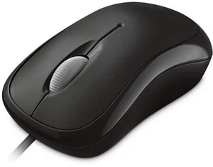 Microsoft P58-00059 Basic Optical Mouse USB Black - Picture 1 of 1