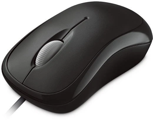 Microsoft P58-00059 Basic Optical Mouse USB Black - Image 1 of 1