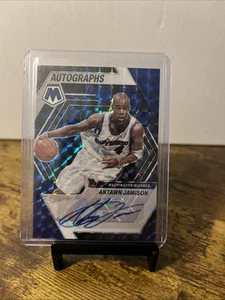 Antawn Jamison 2022-23 Panini Mosaic SSP Blue Prizm Auto 28/49 Wizards - Picture 1 of 2