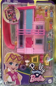 Polly Pocket Barbie Dreamhouse Compact, Puppenhaus Spielset Spielzeug Neu mit Etikett - Bild 1 von 3