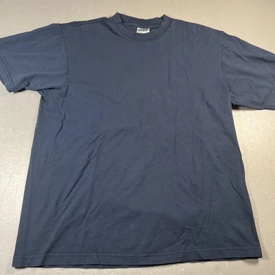 Shaka Wear Shirt Mens Large Navy Heavyweight SuperMAXHeavy Garment Dye Crewneck - Image 1 of 4