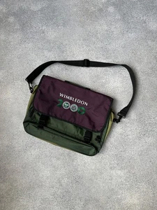 De colección Wimbledon 2000 Bolso Mensajero Hombro Laptop Tenis Raro Millennium Offi - Imagen 1 de 13