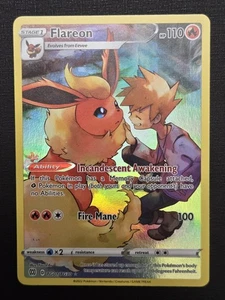 Pokemon TCG Flareon TG01/TG30 Brilliant Stars Trainer Gallery Holo NM - Picture 1 of 10
