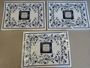BLUE PORTOFINO BY SPODE SET OF 12 PLACEMATES 13X19'' - Picture 1 of 4
