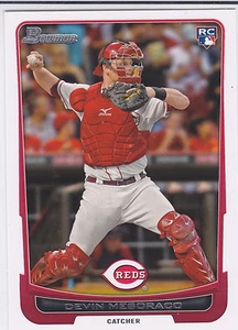Tarjeta de novato Devin Mesoraco Cincinnati Reds 2012 Bowman Draft - Imagen 1 de 1