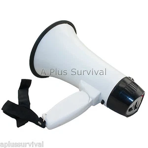 Mega teléfono Mighty Mite cuerno de toro 5 vatios 165 yardas - Imagen 1 de 1